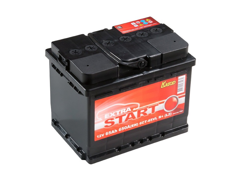 КАТОД EXTRA START 6СТ-65VL R+ (L2)