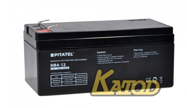 PITATEL HR4-12, 12V 4Ah