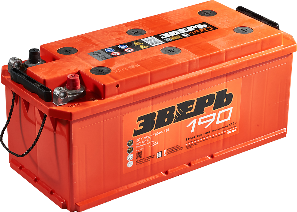 ЗВЕРЬ 6СТ-190 LY ZV 190-3-L-Y