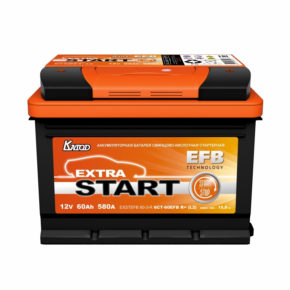 Extra Start EFB 6СТ-60VL-З-R