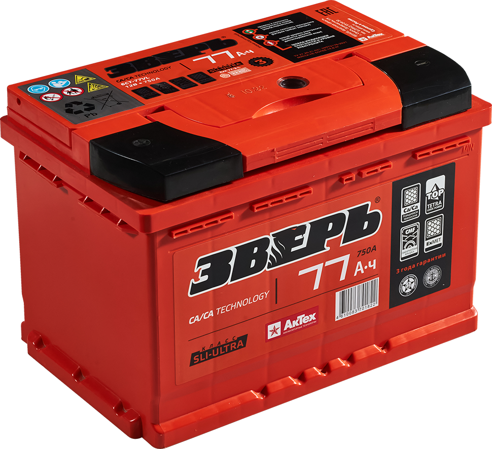 ЗВЕРЬ 6СТ-77VL ZVK 77-3-L