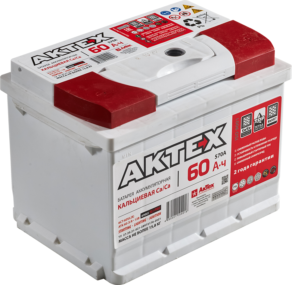 АКТЕХ 6СТ-60VL АТК 60-3-R